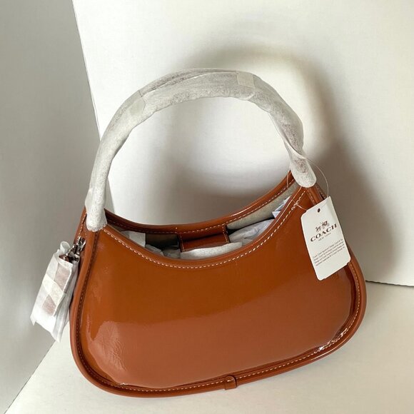 Coach Coachtopia Ergo Shoulder Bag Amber CQ003 - Picture 4 of 12